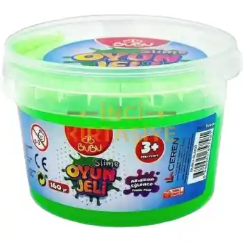 Bu-bu Oyun Jeli Orta Boy Hazır Slıme Çift Renk 160 Gr.slm025