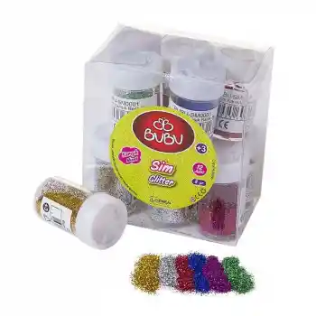 Bu-bu Sm0001 Sim Karışık Renk 8 Gr