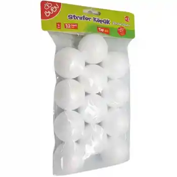Bu-bu Strafor Köpük Top 5 Cm Kp0003