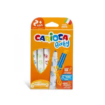 Carıoca 6 Renk Jumbo 2+y Bebek Keçeli Kalem 42813