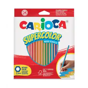 Carıoca Supercolor Kuru Boya Kalemi 24li 43393