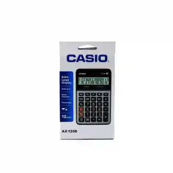 Casıo Ax-120 B/s Hesap Makinesi 12 Hane