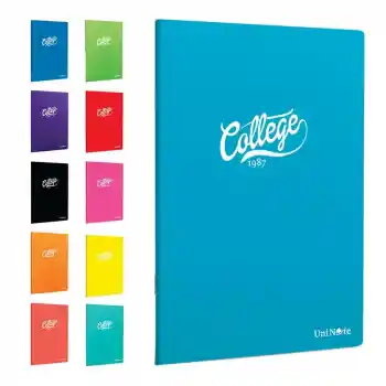 Çınar College A4 100 Yp Çizgili Pp Kapak Dikişli Defter 76007