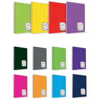 Çınar Colormaxı A4 40 Yp Çizgili Pp Kapak Spiralli 73016