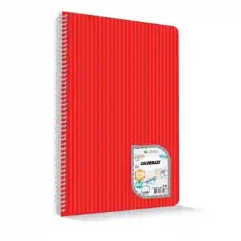 Çınar Colormaxı A4 72 Yp Kareli Pp Kapak Spiralli Defter 73002