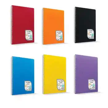 Çınar Colormaxı A4 80 Yp Çizgili Spiralli Pp Defter 73026
