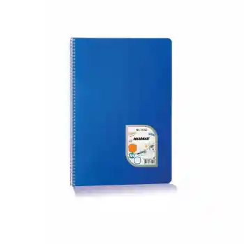 Çınar Colormaxı A4 80 Yp Kareli Spiralli Pp Defter 73027