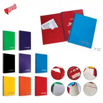Çınar Composition A4 200 Yp Kareli Spr Pp Kpk Defter 72823