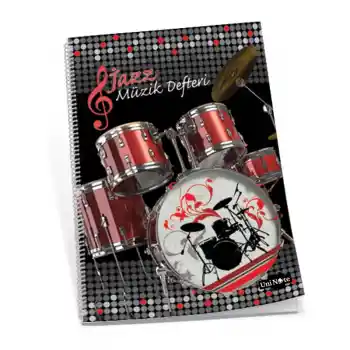 Çınar Jazz Müzik Defteri 30 Yp Spirali 36000