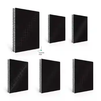 Çınar Nero 17x24 100 Yp Kareli Spr Sert Kapak Defter 55215