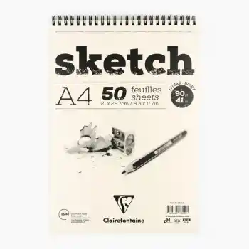 Clairefontaine EsQ Iv A4 50 Yp 90 Gr Spr.eskiz Blok Defter Eı96159