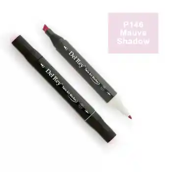 Del Rey Twın Marker P146 Mauve Shadow Çift Taraflı Grafik Kalemi Mn-dr146