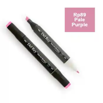 Del Rey Twın Marker Rp89 Pale Purple Çift Uçlu Grafik Kalemi Mn-dr089
