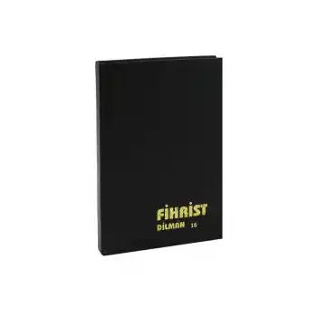 Dilman 14x20 Fihrist 16 Lı
