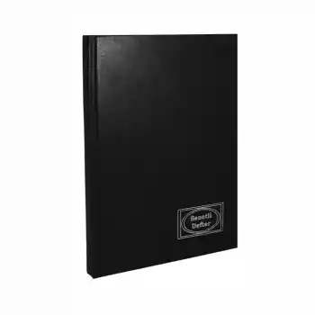 Dilman Senetli Defter Ciltli 160 Yaprak