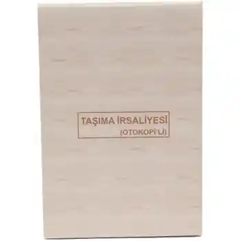 Dilman Taşıma İrsaliyesi 2/50 3 N Otokopili