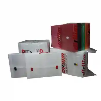 Dirilim Proje Çantası 35x50 Beyaz - Renkli