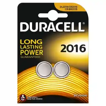 Duracell 2016 Pil 2 Li 3v Dp2016