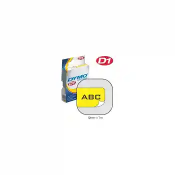 Dymo 12mmx7m Şerit Siyah/sarı (d-45018)
