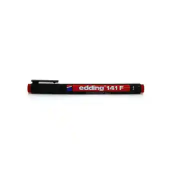 Edding 141 F Kırmızı Permanent Kalem