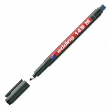 Edding 149 M Mavi Permanent Kalem Silgili