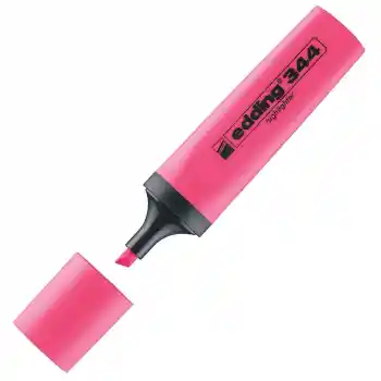 Edding 344 Pembe Fosforlu Kalem