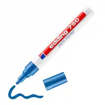 Edding 750 Mavi Marker Kalem