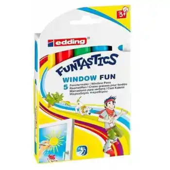 Edding Funtastıcs Cam Kalemı 5lı Set Ed16k599