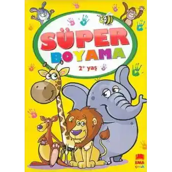 Ema Çocuk Süper Boyama Kitabı