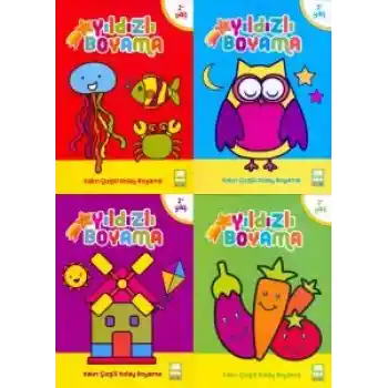 Ema Çocuk Yıldızlı Boyama Kitabı 1-4