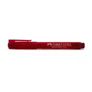 Faber 1554 Broadpen Kırmızı Kalem 155421