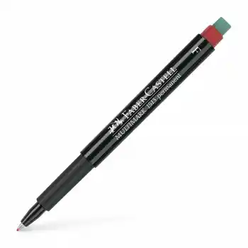 Faber (f) Kırmızı Permanent Kalem 151321