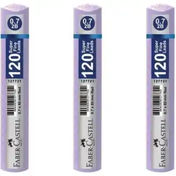 Faber Grıp Min 0.7 Pastel Mor 60 Mm 120 Li Tüp 127738