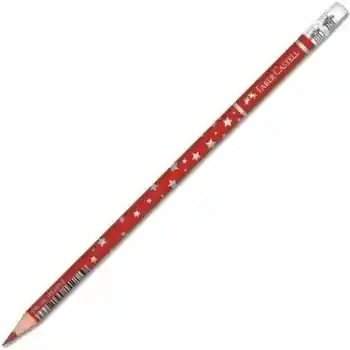 Faber Kırmızı Başlık Kalemi Yıldız Silgili 1131459001