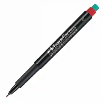 Faber (s) Kırmızı Permanent Kalem 152321
