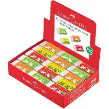 Faber Şövalye Silgi Canlı 30 Lu 000007