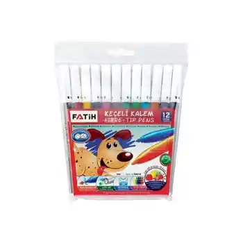 Fatih 12 Renk Keçeli Kalem Takım 34020