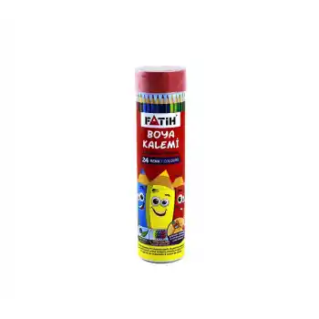 Fatih 24 Renk Tam Boy Metal Tüp Kuru Boya 33224