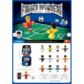 Fınger Spınners Football Game-1 Futbolcu Tl2601