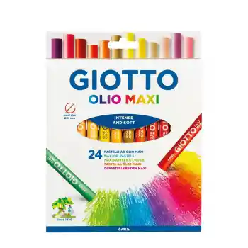 Gıotto 293800 Yağlı 24 Renk Pastel Boya