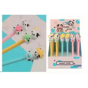 Gıpta Cute Cow Silinebilir Jel Kalem K4265