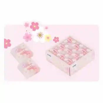 Gıpta K2342 Transparent Flower Silgi 36 Lı K2342