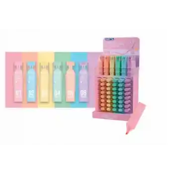 Gıpta Pastel Fosforlu Kalem 180 Li Stand F1566