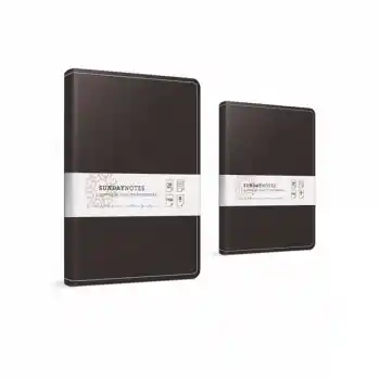 Gıpta Sunday 17x24 140 Yp. Düz İplik Dik. Deri Kapak Defter 6127