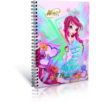 Gıpta Wınx A6 80 Yp Karton Kapak Çizgili Defter 3120