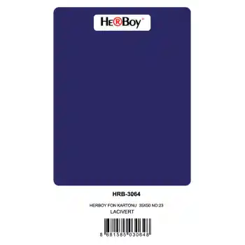 Herboy Fon Kartonu 35x50 No:23 Lacivert 100 Lü Hrb-3064