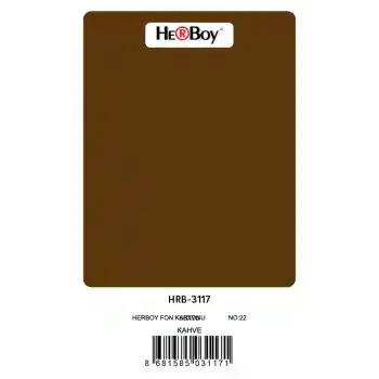 Herboy Fon Kartonu 50x70 Kahve No:22 160 Gr 100 Lü Hrb-3117