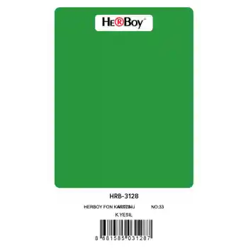Herboy Fon Kartonu 50x70 Koyu Yeşil No:33 160 Gr 100 Lü Hrb-3128