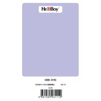 Herboy Fon Kartonu 50x70 Lila No:15 160 Gr 100 Lü Hrb-3110
