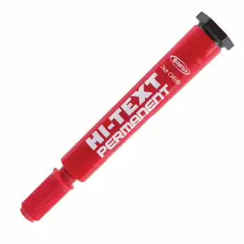 Hı-text 830 Pc Kırmızı Kesik Uç Koli Kalemi